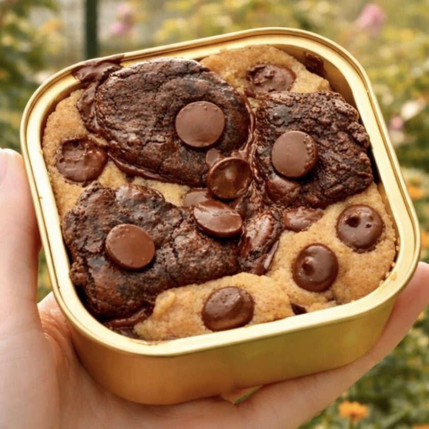 Scoopable Cookie Tin